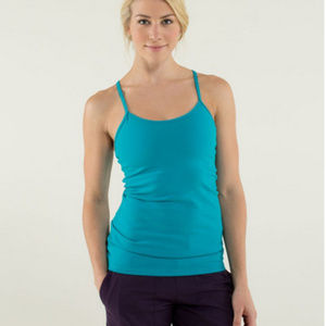 lululemon Power Y Tank in Teal, size 6